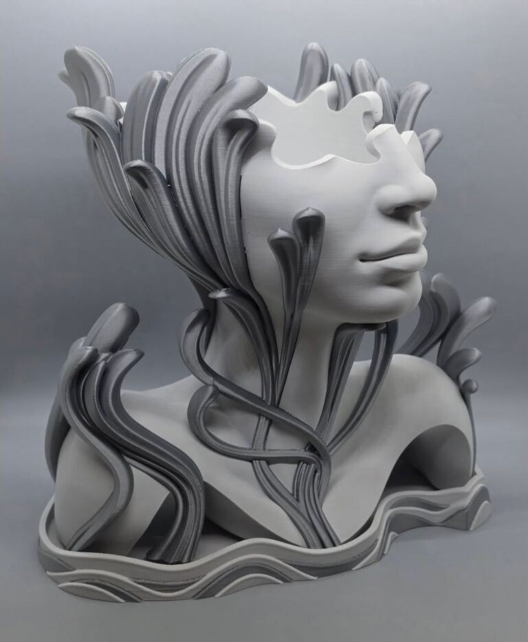 Decorative 3D printed planter